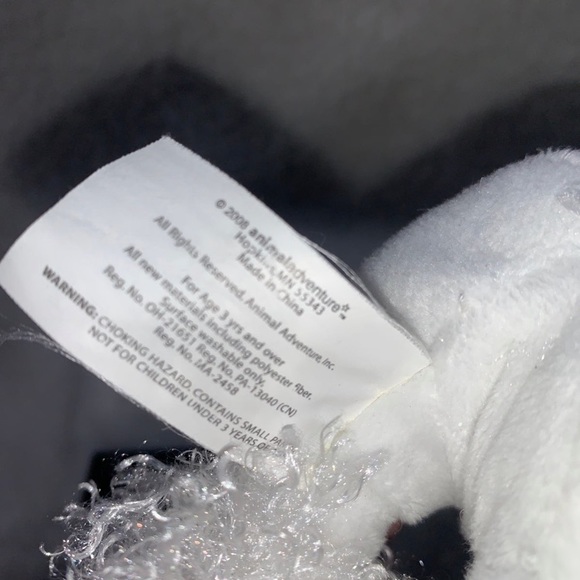 Woof Street Boutique white poodle plush 2008 Animal Adventure 11" - Picture 6 of 12